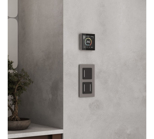 Умный сенсорный терморегулятор с LCD дисплеем Werkel 4690389218347 a071605