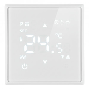 Терморегулятор Wi-Fi (механизм) Stekker Эмили RSW00-5119-01 белый фарфор soft touch 50376