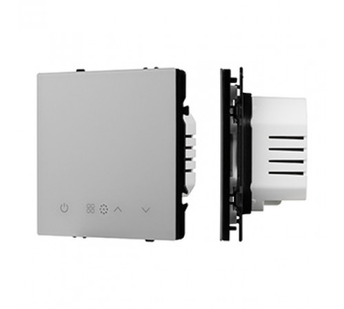 Терморегулятор вод тёплый пол никель Arlight SWT-MTW-SFPL-IS (95-240V, 5A, датч возд) 063964