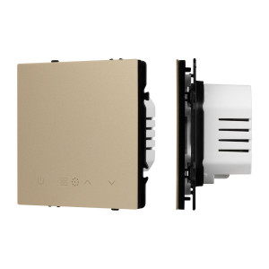 Терморегулятор Arlight SWT-NOBE-MTE-SFPL-GD (электрический тёплый пол) (Золотой песок) 061901