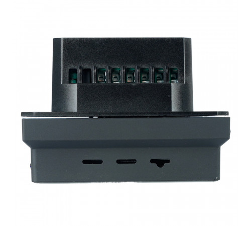 Терморегулятор Wi-Fi (механизм) Stekker Эмили RSW00-5119-05 250В 3500Вт черный уголь, soft touch 50377