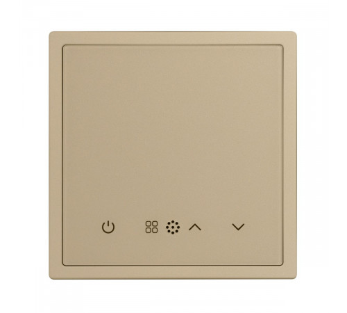 Терморегулятор эл тёплый пол золотой песок Arlight SWT-MTE-PL-GD (95-240V, 16A, датч пола + возд) 061901(1)