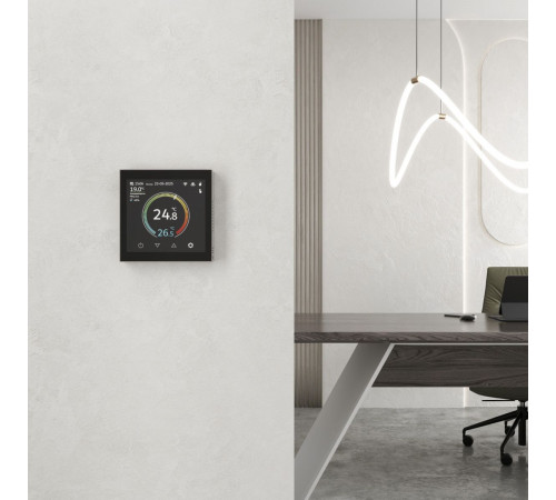 Умный сенсорный терморегулятор с LCD дисплеем Werkel 4690389218347 a071605