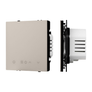 Терморегулятор Arlight SWT-NOBE-MTE-SFPL-CA (электрический тёплый пол) (Кашемир) 061903