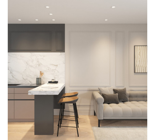 Точечный светильник влагозащищенный Denkirs Cove DK2131-WH