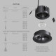 Встраиваемый светильник Denkirs Shine Glow DK2430-DN