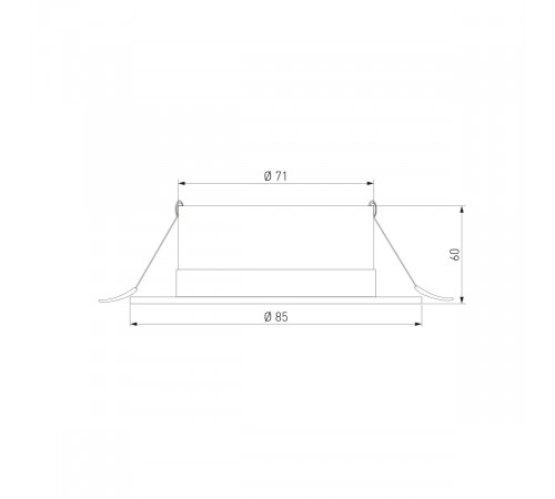 Точечный светильник Elektrostandard 35128/U черный 4690389219375 a072073