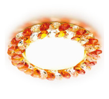 Встраиваемый светильник Ambrella Light GX53 Design G206 TI/G