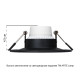 Точечный светильник Arte Lamp Ramp A8096PL-1BK