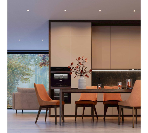 Встраиваемый светильник даунлайт Arlight MS-ARADO-BUILT-R75-12W Warm3000 (WH-WH, 24 deg, 230V) (IP20 Металл) 059107