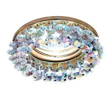 Встраиваемый светильник Ambrella Light Crystal K206 MULTI/G