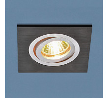Встраиваемый светильник Elektrostandard 1051/1 BK черный 4690389083655