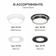 Точечный светильник Apeyron Бриз 16-114