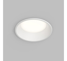 Точечный встраиваемый влагозащищенный светильник Denkirs Trim DK2451-WH