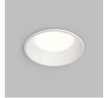 Точечный встраиваемый влагозащищенный светильник Denkirs Trim DK2451-WH