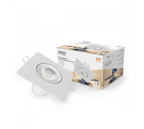 Встраиваемый светодиодный светильник Gauss 948411106