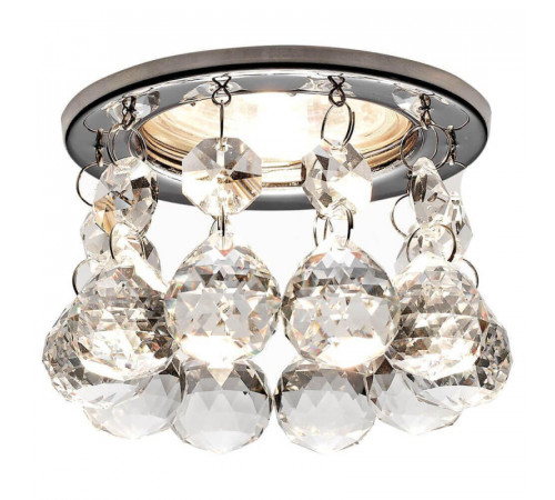 Встраиваемый светильник Ambrella Light Crystal K2051 CH/CL Встраиваемый светильник Ambrella Light Crystal K2051 CH/CL