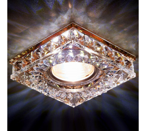 Встраиваемый светодиодный светильник Ambrella Light Led S251 BK