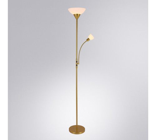 Торшер Arte Lamp Duetto A4085PN-2PB