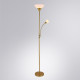 Торшер Arte Lamp Duetto A4085PN-2PB
