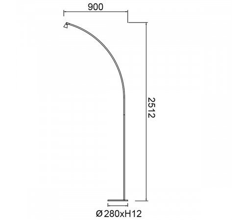 Торшер Mantra Africa 9416