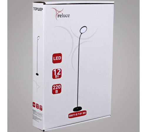 Торшер Reluce 00071-0.7-01 BK