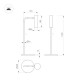 Торшер Arlight SP-VERDI-FLOOR-3W Warm3000 (BR, 20 deg, 230V) (IP20 Металл) 058488