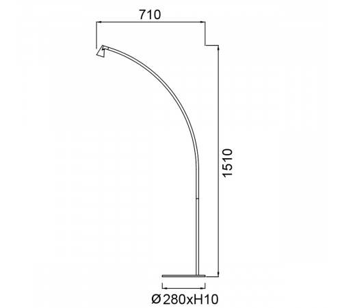 Торшер Mantra Africa 9417