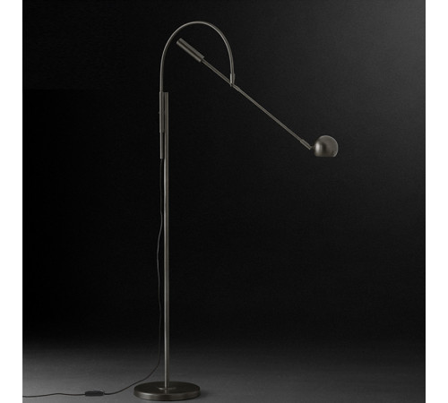 Торшер ImperiumLoft Restoration Hardware Orbiter Ii Task Floor Black 156655-22