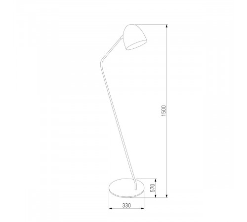 Торшер TK Lighting Soho 16162 Soho Black a071247