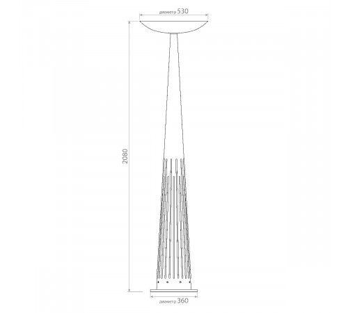 Торшер Covali AFL-23176 Торшер Covali AFL-23176