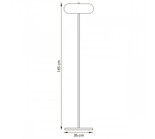 Торшер диммируемый Lightstar Catania 689716