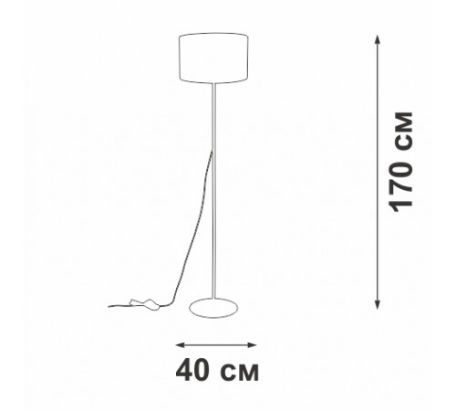 Торшер Vitaluce V2729-0/1P Торшер Vitaluce V2729-0/1P