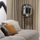 Торшер Delight Collection Floor lamp 9355F black/smoky
