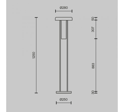 Торшер Maytoni Ikebana MOD463FL-L24B3K