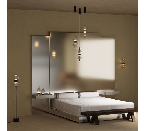 Торшер Maytoni Double Moon MOD478FL-L15B3K