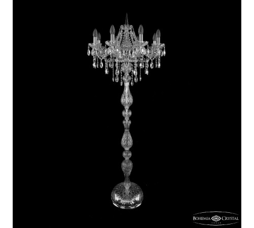Торшер Bohemia Ivele Crystal 1415T1/8/200-160 Ni Торшер Bohemia Ivele Crystal 1415T1/8/200-160 Ni