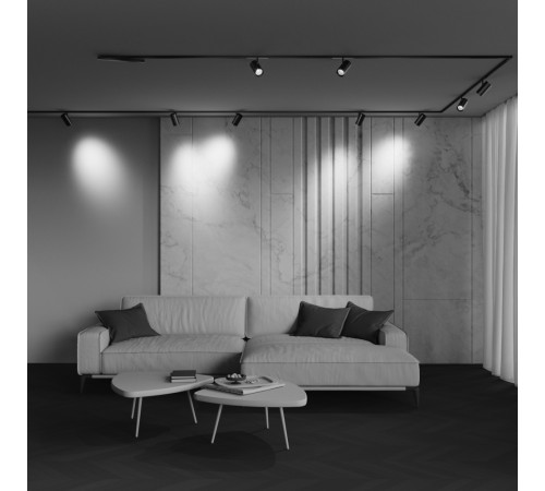 Трековый магнитный светильник Maytoni Technical Focus Led Exility X TR243-18W4K-B