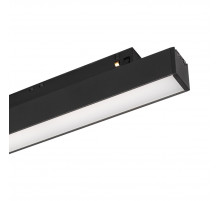 Трековый магнитный светильник Arlight MAG-ORIENT-FLAT-L350-12W Day4000 (BK, 100 deg, 48V) (IP20 Металл) 048750(1)