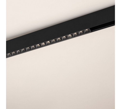 Трековый магнитный светильник Arlight MAG-ORIENT-LASER-L465-16W Warm3000 (Черный, 24 deg, 48V, DALI) (IP20 Металл) 033830(1)