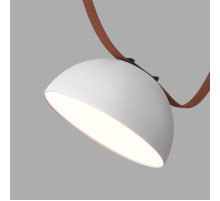 Трековый однофазный светильник Denkirs Belty flow DK5660-WH+BK