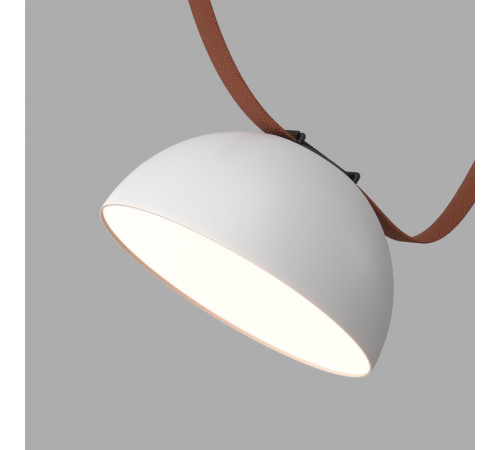 Трековый однофазный светильник Denkirs Belty flow DK5660-WH+BK