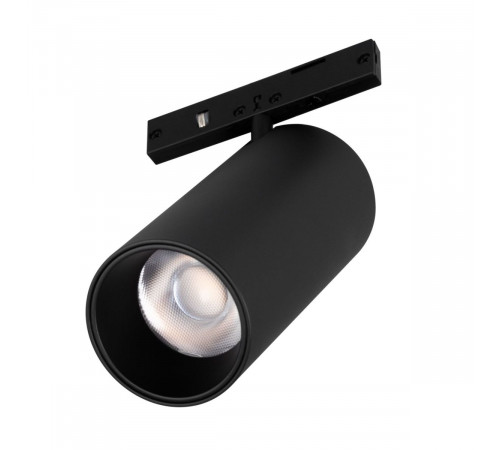 Трековый магнитный светильник Arlight MAG-MICROCOSM-SPOT-R35-5W Warm2700 (BK, 36 deg, 24V) 055468