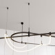 Трековый светильник Arlight ART-APRIORI-TUBE-ELASTIC-R38-L3000-36W Day4000 (Черный, 360 deg, 48V) (IP20 Металл) 049271(1)