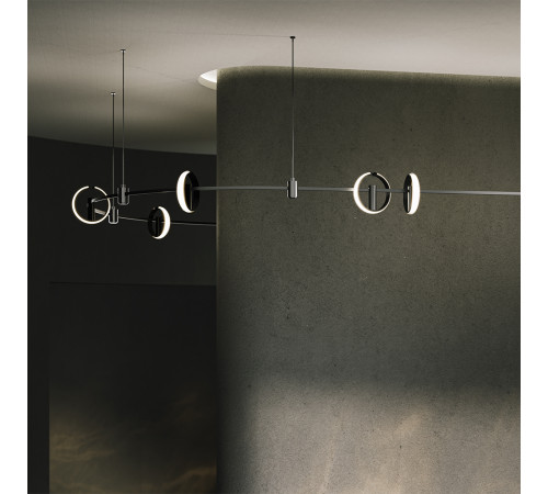 Трековый магнитный светильник Maytoni Technical Zero Flarity TR230-1-10W3K-B