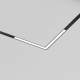 Трековый угловой светильник Denkirs Smart Linear Zigbee DK8314-BK