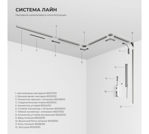 Трековый магнитный светильник Elektrostandard Line Magnetic 85526/01 4690389220647 a072700