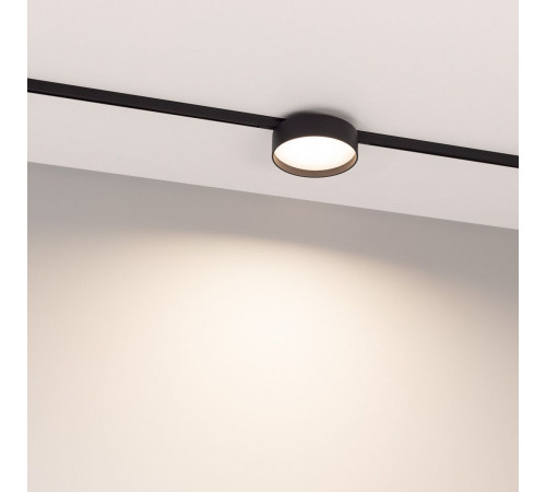 Трековый магнитный светильник Arlight MAG-MICROCOSM-RONDO-R113-12W Warm2700 (BK, 100 deg, 24V) 055471 Трековый магнитный светильник Arlight MAG-MICROCOSM-RONDO-R113-12W Warm2700 (BK, 100 deg, 24V) 055471