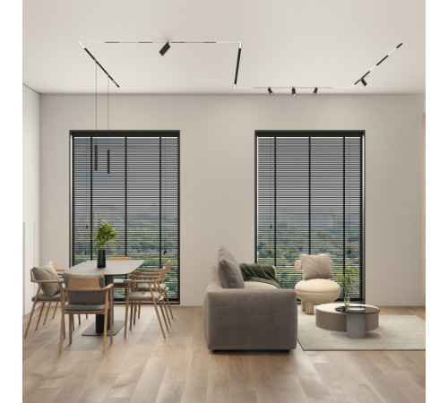 Трековый однофазный светильник Denkirs Simple Spot DK8108-BK Трековый однофазный светильник Denkirs Simple Spot DK8108-BK