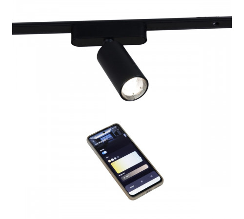 Трековый магнитный светильник (CCT+SMART) Reluce 13005-9.3-001UR magnetic LED12W BK CCT+SMART